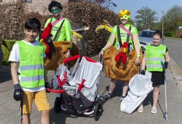 Bijna 10.000 kinderen trekken erop uit om zwerfvuil uit de voedselketen te houden